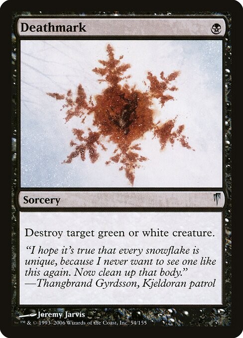 Deathmark NonFoil Coldsnap 54 NM MTG
