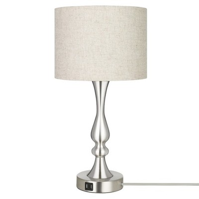 DEWENWILS Touch Control Table Lamp with 2 USB Ports, 3 Way Dimmable Bedside Lamp