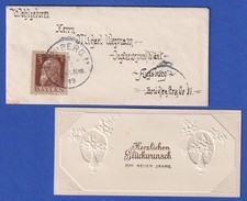 Bayern Prinzregent Luitpold 3 Pfg. Mi.-Nr. 76 I auf Brief O NÜRNBERG 1913
