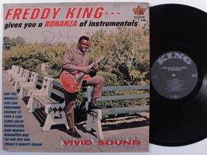 FREDDY KING A Bonanza Of Instrumentals KING LP mono q