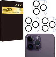 Ailun 3 Pack Camera Lens Protector for Iphone 16 Pro / 14 Pro Iphone 16 Pro Ma