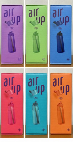 Air Up Trinkflasche Auswahl Lila Grün Blau Pink Orange - NEU & OVP - Afbeelding 1 van 7