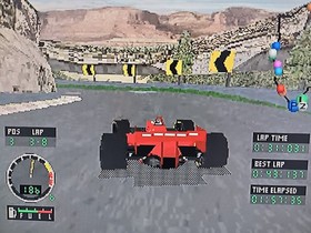 Andretti Racing (Sega Saturn, 1996) COMPLETE!!  Includes original Foam Insert!!