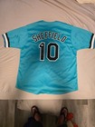 Gary Sheffield Autographed Custom Jersey JSA Certified Florida Marlins MLB — photo 3