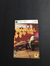midnight club los angeles xbox 360 Manual Only