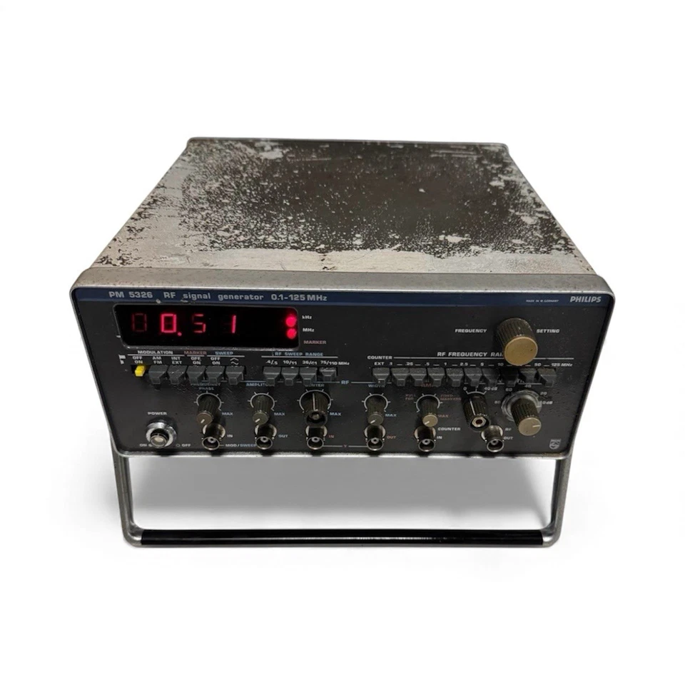 Philips PM 5326 – RF Signal Generator (0.1–125 MHz) - Image 3 of 4