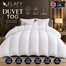 Luxurious Hotel Quality DUVET QUILT 10.5, 13.5 & 15 Tog | Super Soft Microfiber