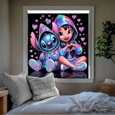 Lilo Cordless Roller Shades Blackout Blinds for Windows 23"W x 72"H