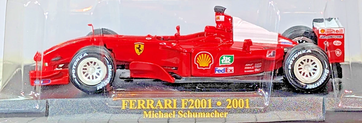 Michael Schumacher Diecast Formula 1 Cars 2001 Vehicle Year for