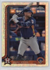 2025 Topps Chrome Logofractor Edition Christian Walker #279 1qd8