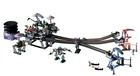 LEGO 7317 Aero Tube Hangar Life on Mars 2001 - 99% Complete w/ All 5 Martians