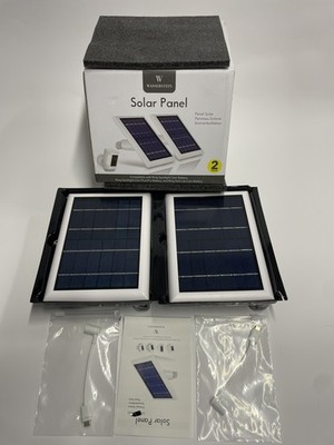 Wasserstein 2er Pack Solarmodule nagelneu im Karton nie benutzt