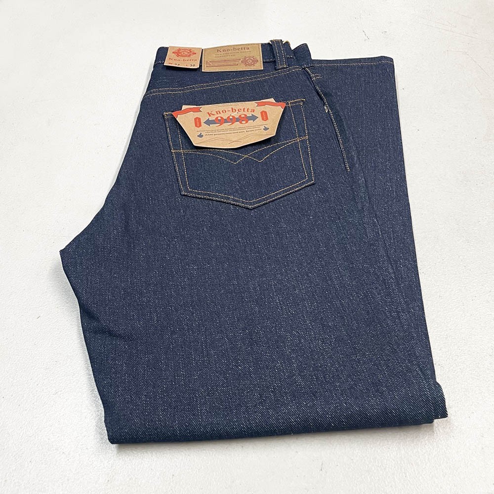 's Regular Fit Straight Leg Denim Jeans Size 30-50 Kn-998