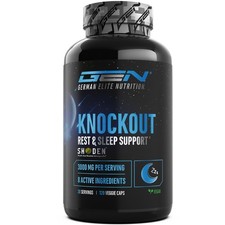 Knockout - Sleep & Recover Support, 120 Kapslen - Shoden® Ashwagandha Magnesium