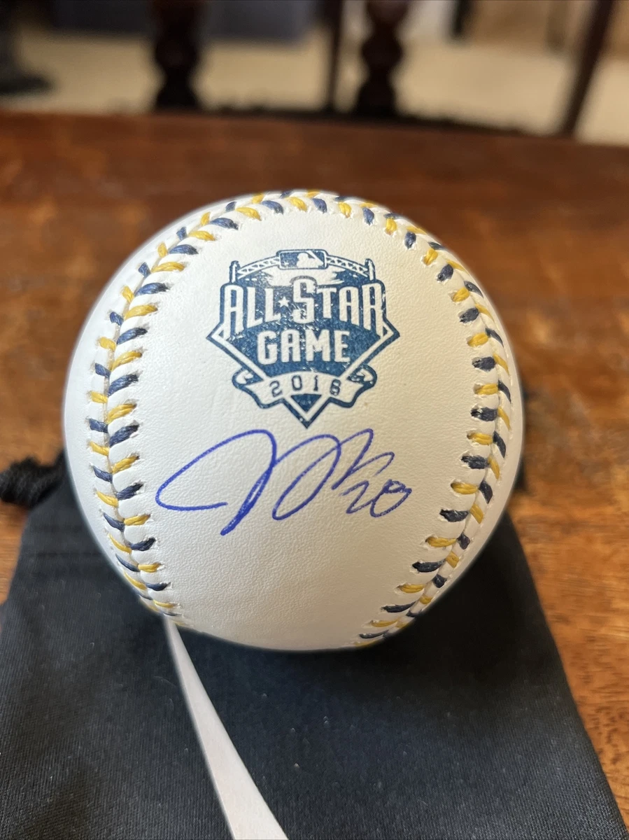 Josh Donaldson Signed 2016 All Star Baseball Psa Dna Coa Autographed Yankees