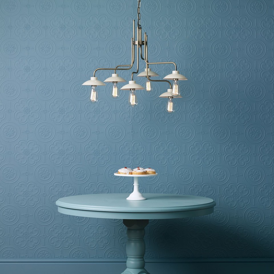 ANAGLYPTA EGON PAINTABLE TEXTURED VINYL WALLPAPER WHITE RD80029