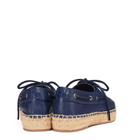 Tory Burch NEW Skipper Boat Navy Leather Non-Slip Shoe Size 6 $296 RUNS SMALL