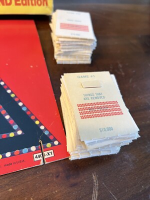 Vintage 1974 Milton Bradley $10,000 Pyramid Board Game 2nd Ed