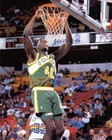 Seattle Supersonics SHAWN KEMP Glossy 8x10 Photo NBA Basketball Poster Print