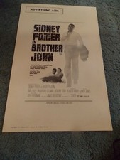 BROTHER JOHN(1971)SIDNEY POITIER ORIGINAL PRESSBOOK ADVERTISING AIDS SECTION