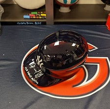 Oswaldo Cabrera New York Yankees Signed Batting Helmet MLB Debut Steiner CX