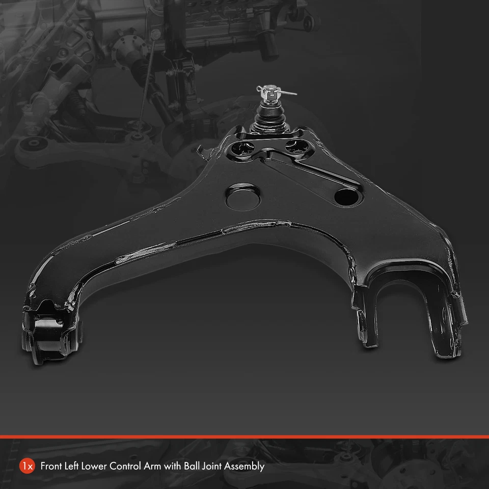 Conjunto de brazo de control inferior delantero izquierdo y rótula para Mitsubishi Montero Sport Foto 3 de 4