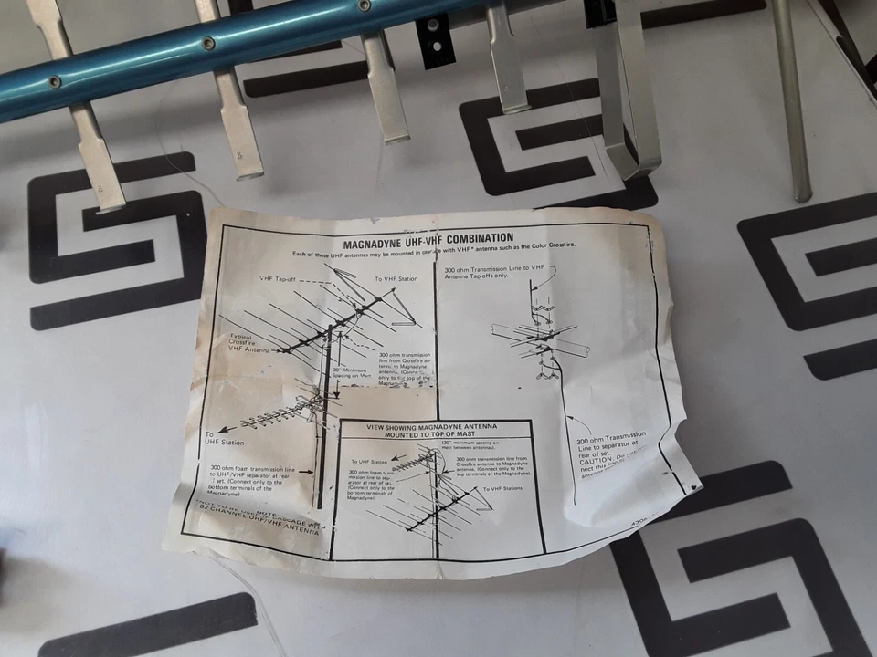 NEW Vintage Channel Master Magnadyne 300 OHM UHF Antenna Model 4309 From 1980s - Image 2 of 4