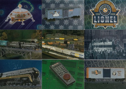 LIONEL LEGENDARY TRAINS 1999 DUOCARDS COMPLETE FOIL BASE CARD SET 72 CH - Picture 1 of 1