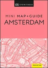 DK Eyewitness Amsterdam Mini Map and Guide (Pocket Travel Guide) - VERY GOOD