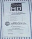 OWNERS MANUAL for ACCESS HD Digital To Analog Converter 1010 1020 1030 1050