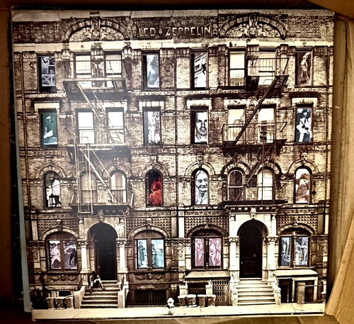 Led Zeppelin Physical Graffiti SS2200 Original Vinyl VG- 33 RPM LP Sleeve bx1