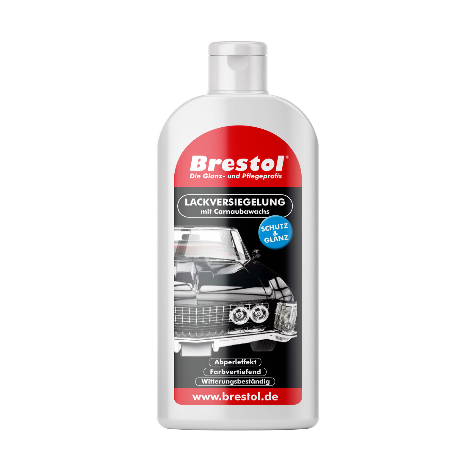 (33,80€/L) 500 ml LACKVERSIEGELUNG Hochglanz Politur Carnaubawachs Wachspolitur