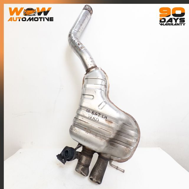 04-10 BENTLEY CONTINENTAL GT REAR LEFT DRIVER SIDE LOWER EXHAUST MUFFLER OEM