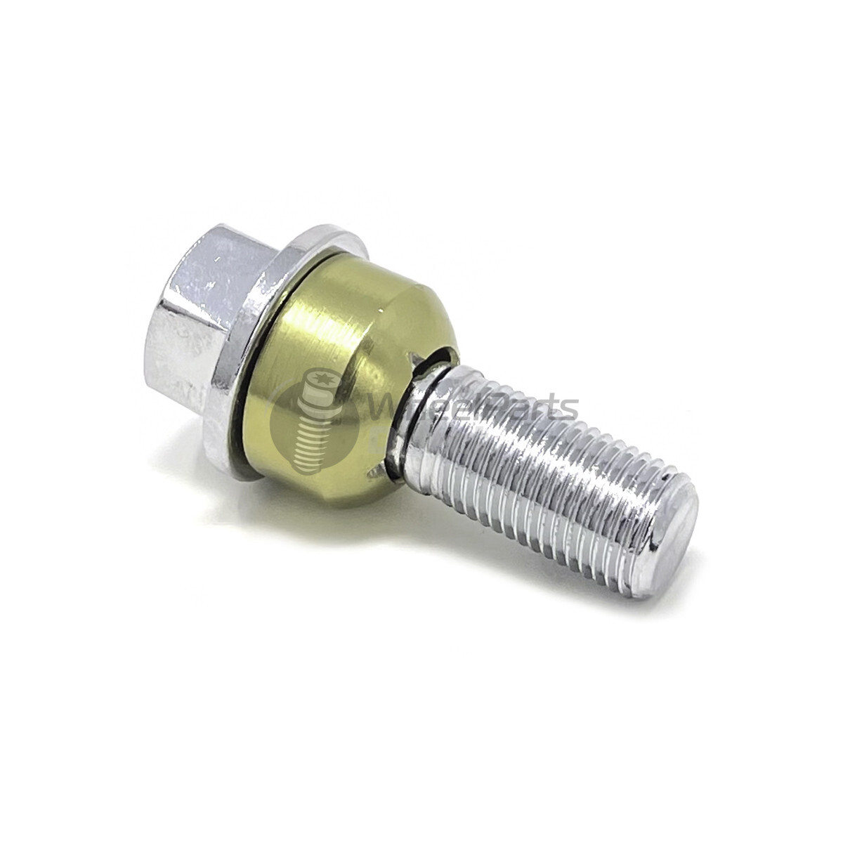 Wheel Bolts (20) 14x1.5 Chrome for Porsche Cayman [987] 0412 on