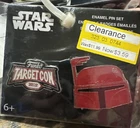 Funko Target Con 2022 Star Wars Red Boba Fett Enamel Pin Set