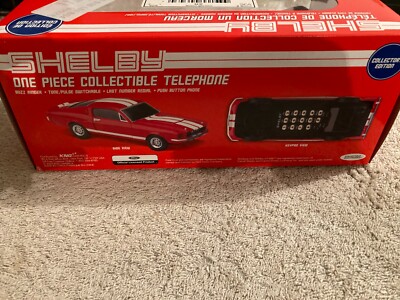 Collectors Edition Shelby Telephone Sealed!!!!! | eBay