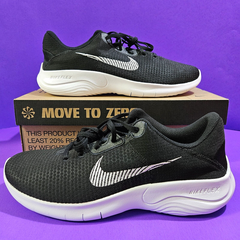 NEW Men's Nike Shoes Size 10 FLEX EXPERIENCE RUN 11 NN Black White DD9284-001