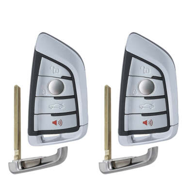 Smart Prox Fob Key Replacement for BMW X5 X6 FEM / BDC- NBGIDGNG1 - 315 (2 Pack)
