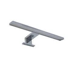 LAMPADA APPLIQUE LED 9W DA BAGNO SPECCHIO ARGENTO SILAMP B111-9W