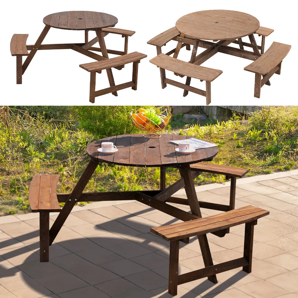 8 seater garden bench deals