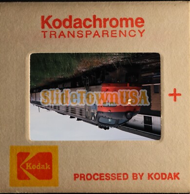 Vtg 1974 Train Slide 211 AMTK Amtrak Engine X7H111 | eBay