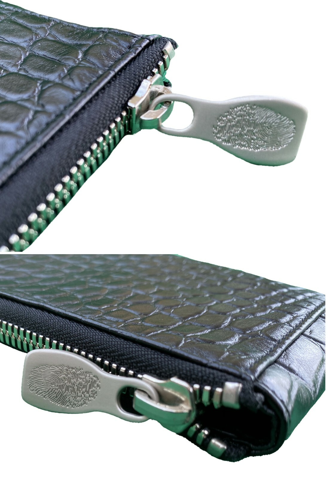 Exclusive ALEXANDER McQUEEN TRAVEL WALLET Samsonite Black LABEL Leather Black image 4