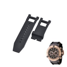 Subaqua 0932 28mm Black Rubber Watch Strap For Invicta
