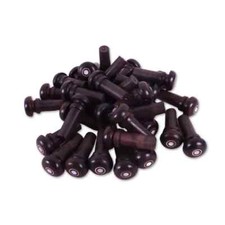 10pcs 4/4 Violin Endpin with Nice Circle Inlay Natural Ebony Wood Violin Parts