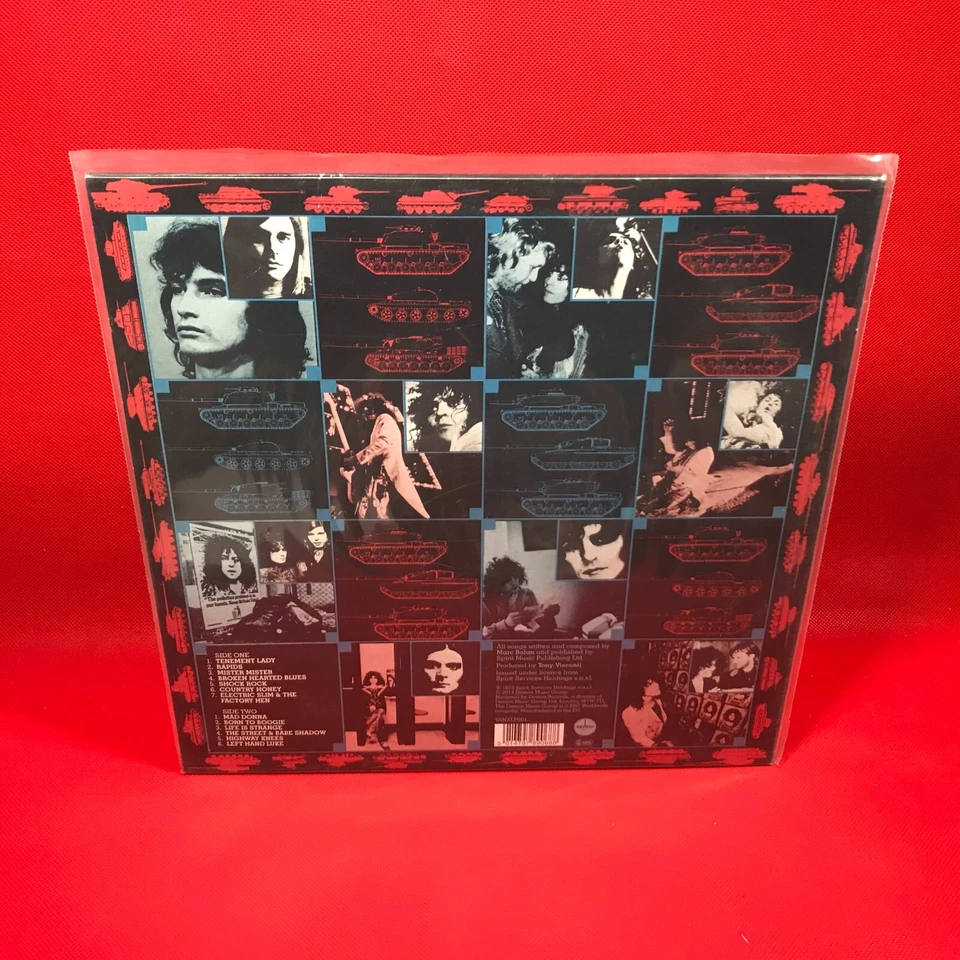 T-Rex Tanx Limited Edition Red Blue Vinyl LP RSD 2014 UK Record Store Day NEW * - Image 2 of 4