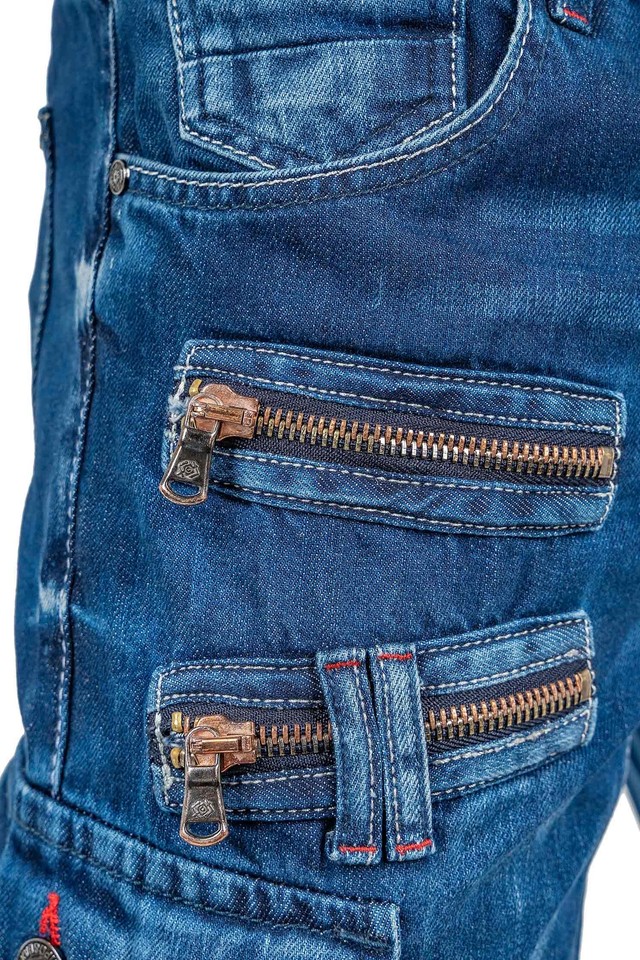 Cipo & Baxx herenjeans CD440-bans Blauw W36/L32 Cipo & Baxx herenjeans CD440-bans Blauw W36/L32