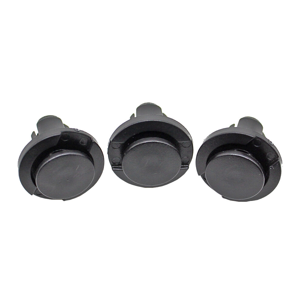25pcs Grille Mounting Clip Push Retainer 91503-S0K-A01 For Honda Civic Accord, Black Nylon