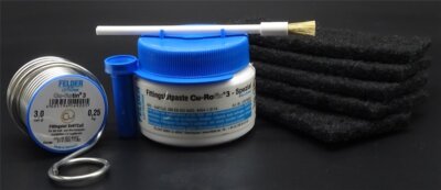 250g Fittingslot 3mm Cu-Rotin 3 250g Cu-Rofix 3 Weichlot Fitting Kupferrohr
