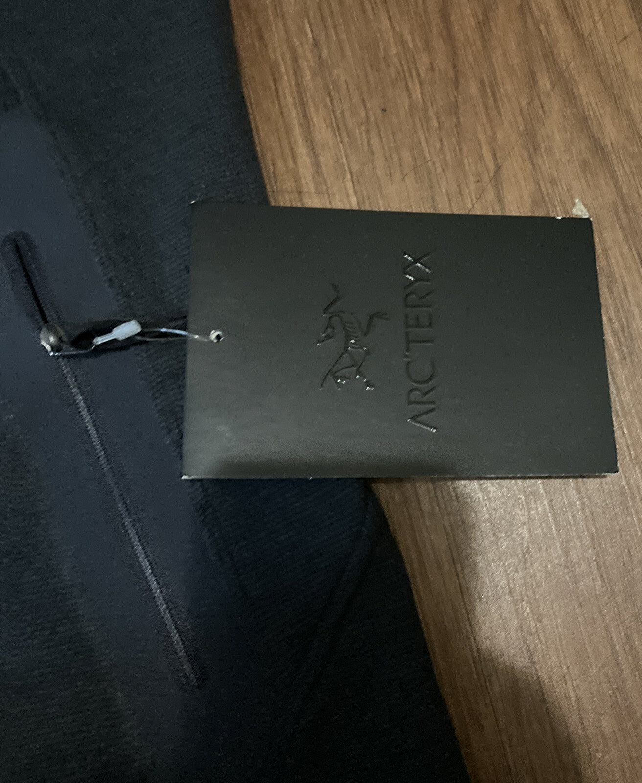 ARC'TERYX Gilet da donna 1 Arcteryx grigio coperto cerniera intera taglia M nuovo con etichette logo aziendale Brg