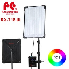 Falcon Eyes RX-718 III RGB Flexible LED Light 130W 2500K-9999K With Honeycomb
